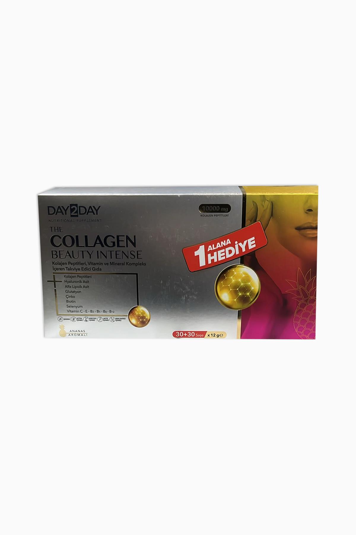 Day2day The Collegen Beauty Ananas Aromalı 10000 mg 30 Saşe - 1 Alana 1 Hediye