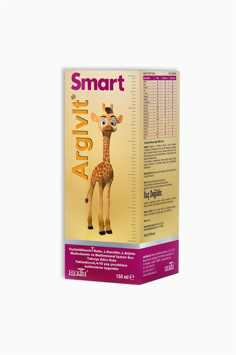 Argivit Smart Şurup 150 Ml | Argivit | Argivit Smart Şurup 150 Ml