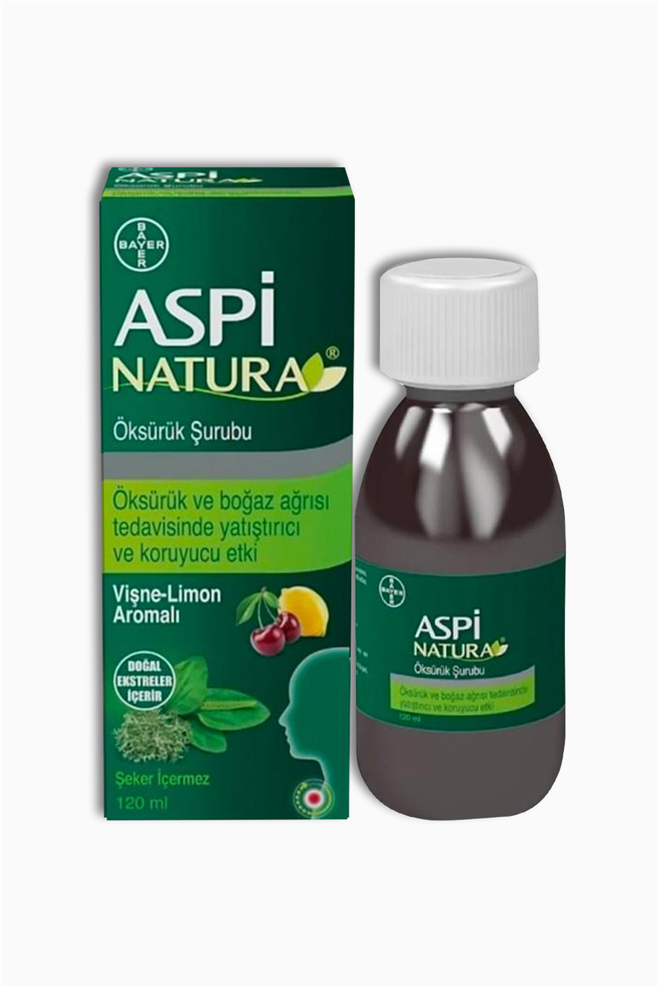 Aspinatura Öksürük Şurubu Vişne & Limon 120 ml | Aspinatura | Aspinatura Öksürük Şurubu Vişne & Limon 120 ml
