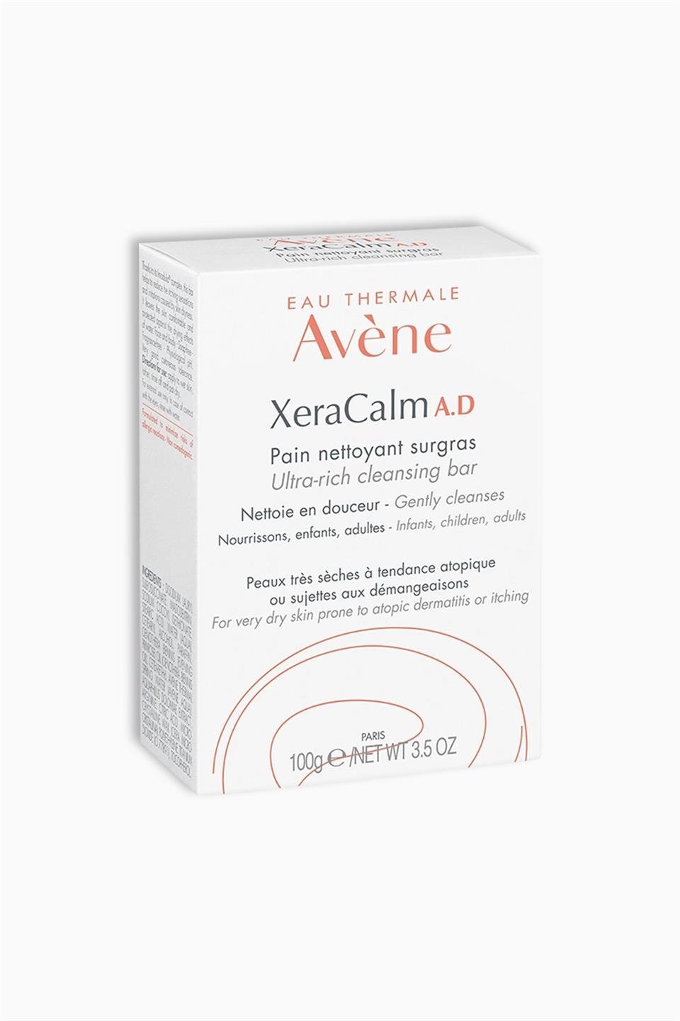 Avène XeraCalm A.D Pain Surgras Çok Kuru Ciltler için Besleyici Katı Sabun 100 gr | Avene | Avène XeraCalm A.D Pain Surgras Çok Kuru Ciltler için Besleyici Katı Sabun 100 gr