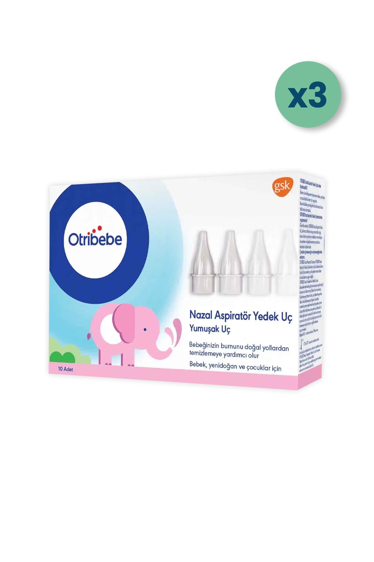 Otribebe Nazal Aspiratör Yedek Ucu 10lu 3 Adet