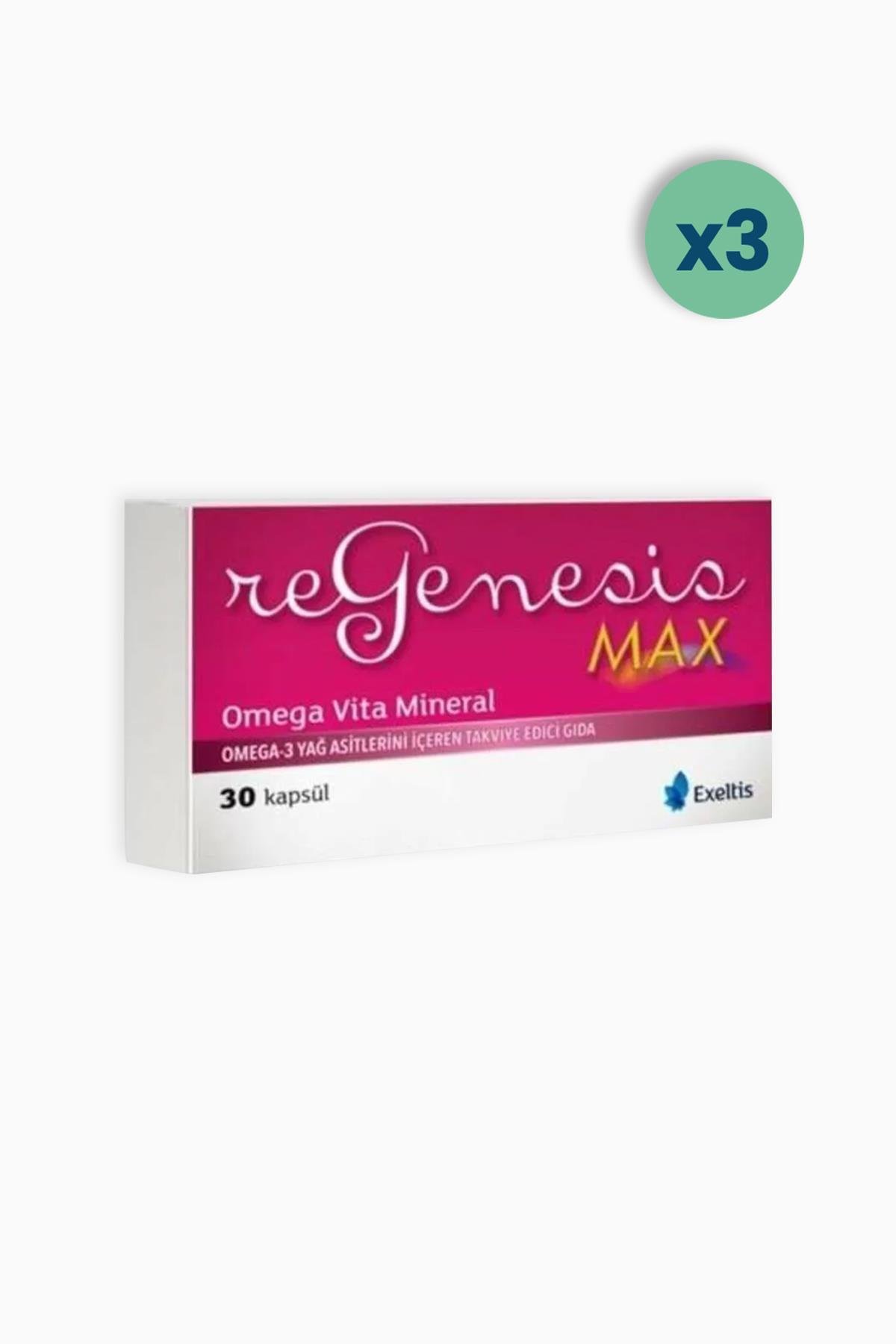 Regenesis MAX 30 Kapsül 3 Adet