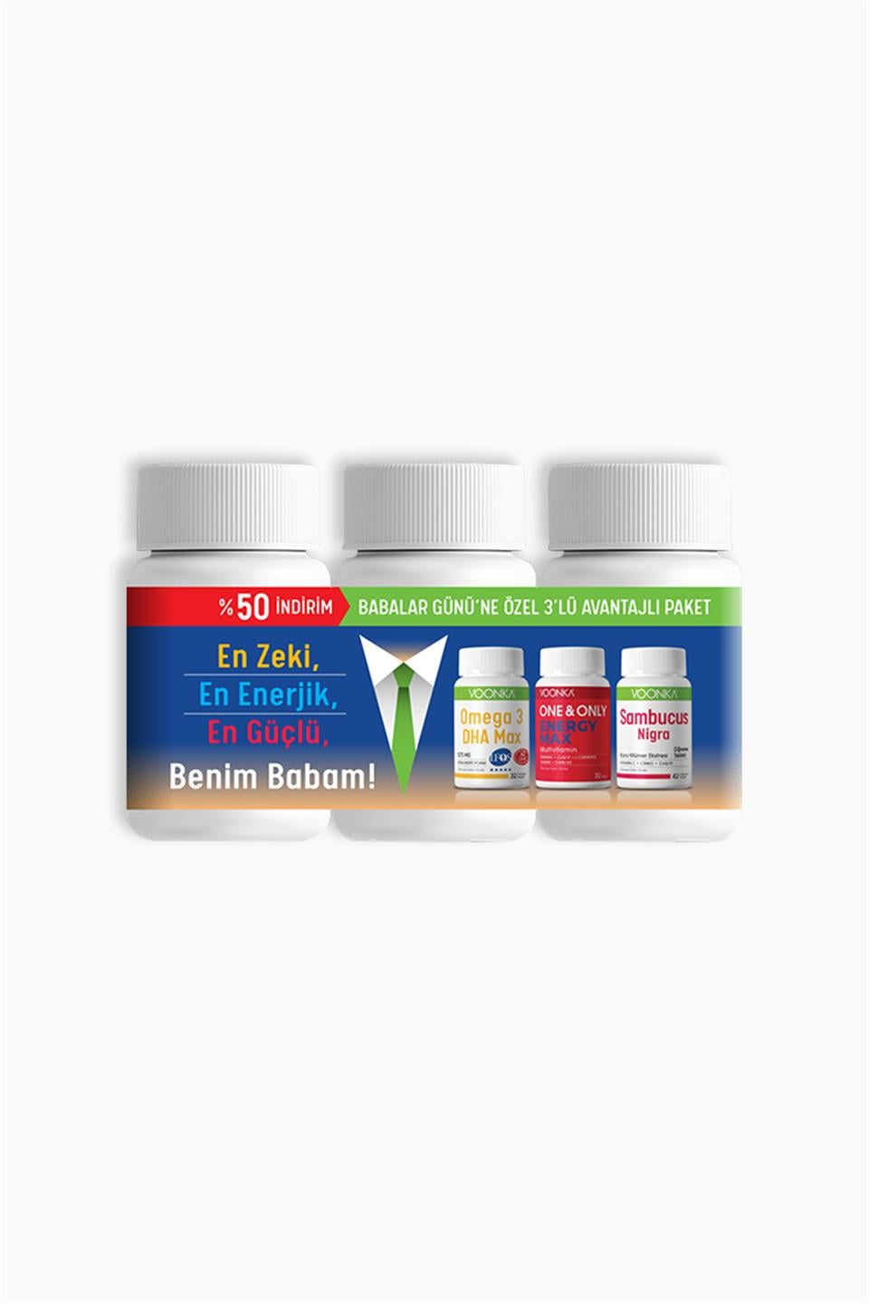 Babalar Günü Avantajlı Vitamin Paketi | Voonka | Babalar Günü Avantajlı Kollajen Paketi