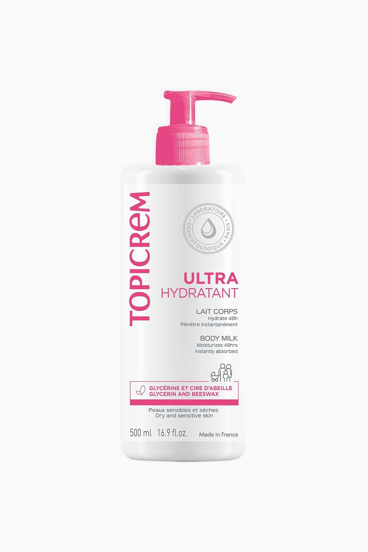 Topicrem Ultra Moisturizing Body Milk 500 ml
