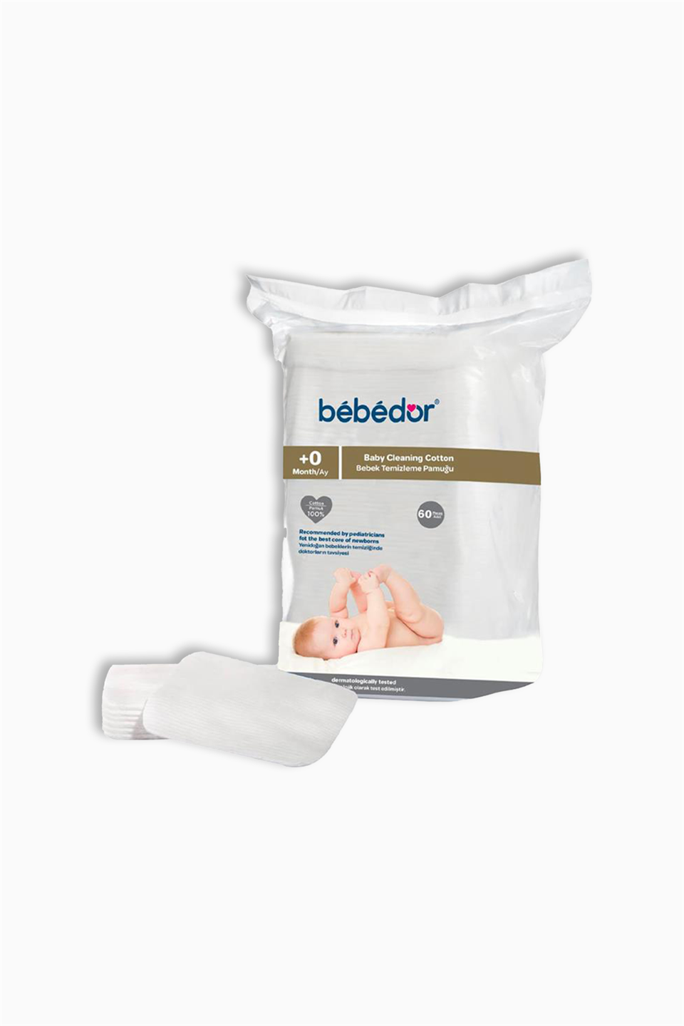 Bebedor 631 Bebek Temizleme Pamuğu 60'lı | Bebedor | Bebedor 631 Bebek Temizleme Pamuğu 60'lı
