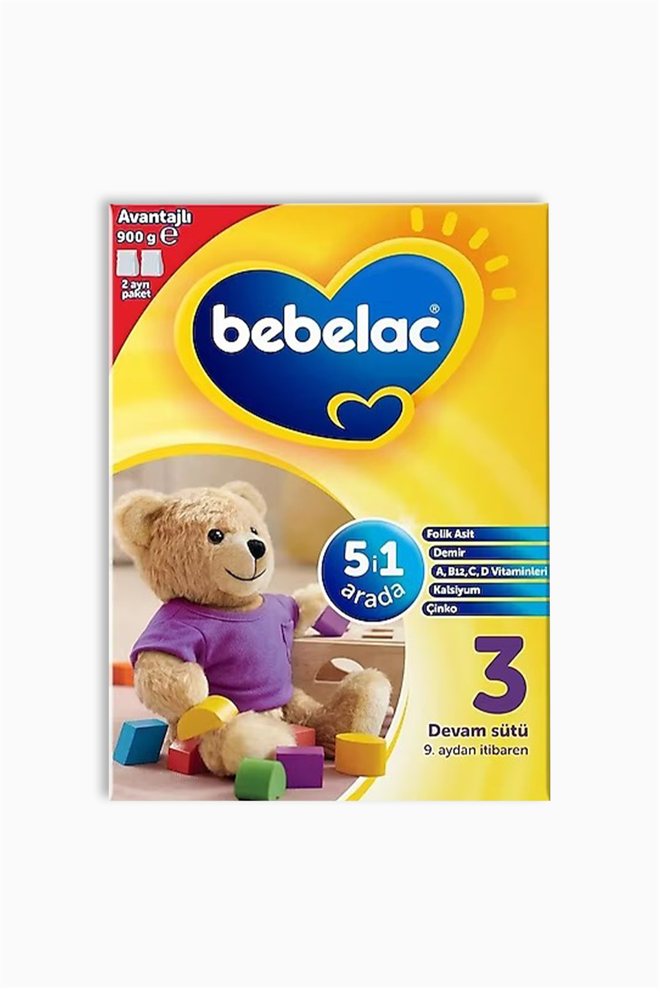 Bebelac 3 Numara Devam Sütü 900 gr | Bebelac | Bebelac 3 Numara 900 gr Bebek Maması