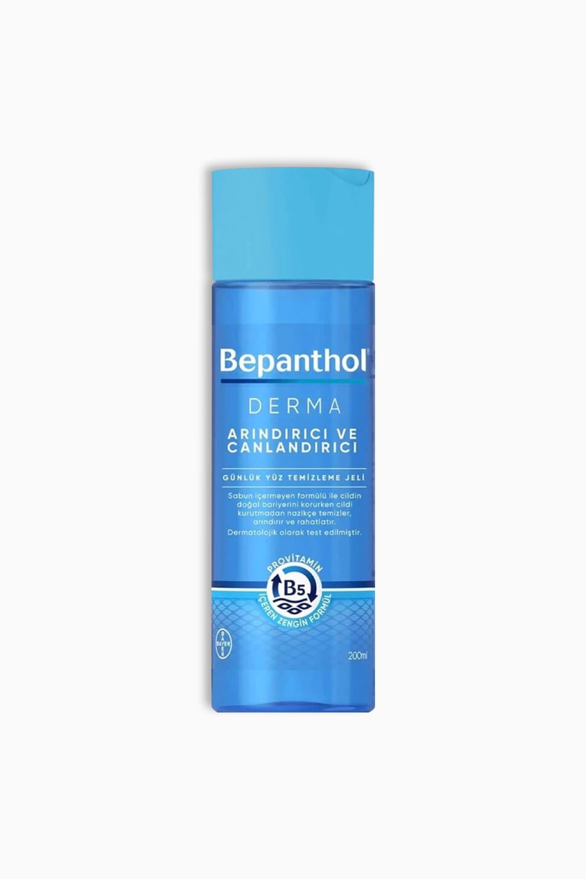 Bepanthol Derma Arındırıcı ve Canlandırıcı Günlük Yüz Temizleme Jeli 200 ml | Bepanthol | Bepanthol Derma Arındırıcı ve Canlandırıcı Günlük Yüz Temizleme Jeli 200 ml