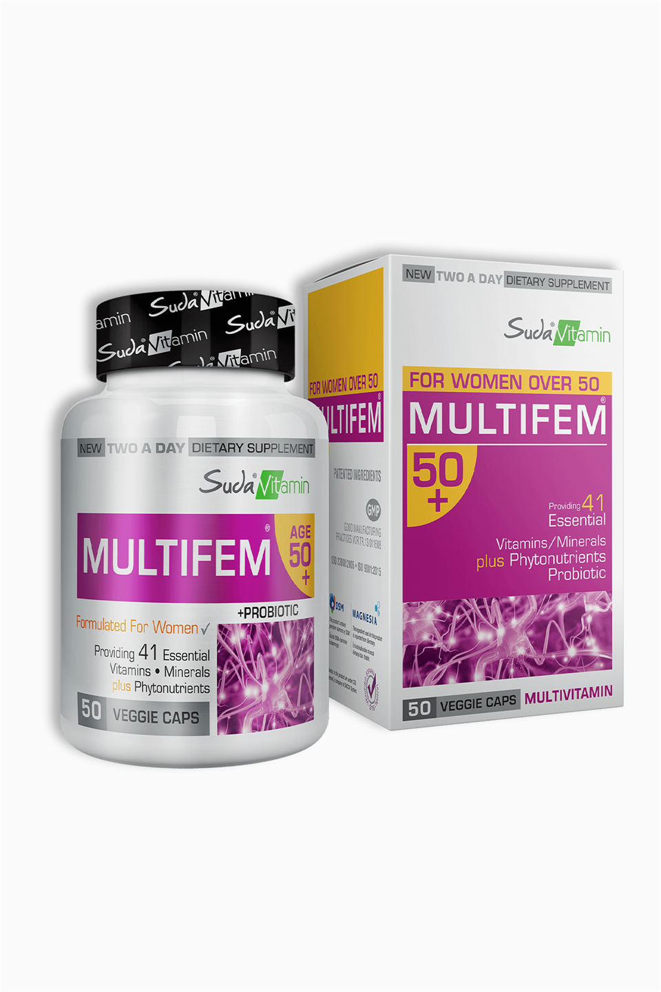 Big Joy Multifem 50+ 50 Kapsül | Suda Vitamin | Big Joy Multifem 50+ 50 Kapsül