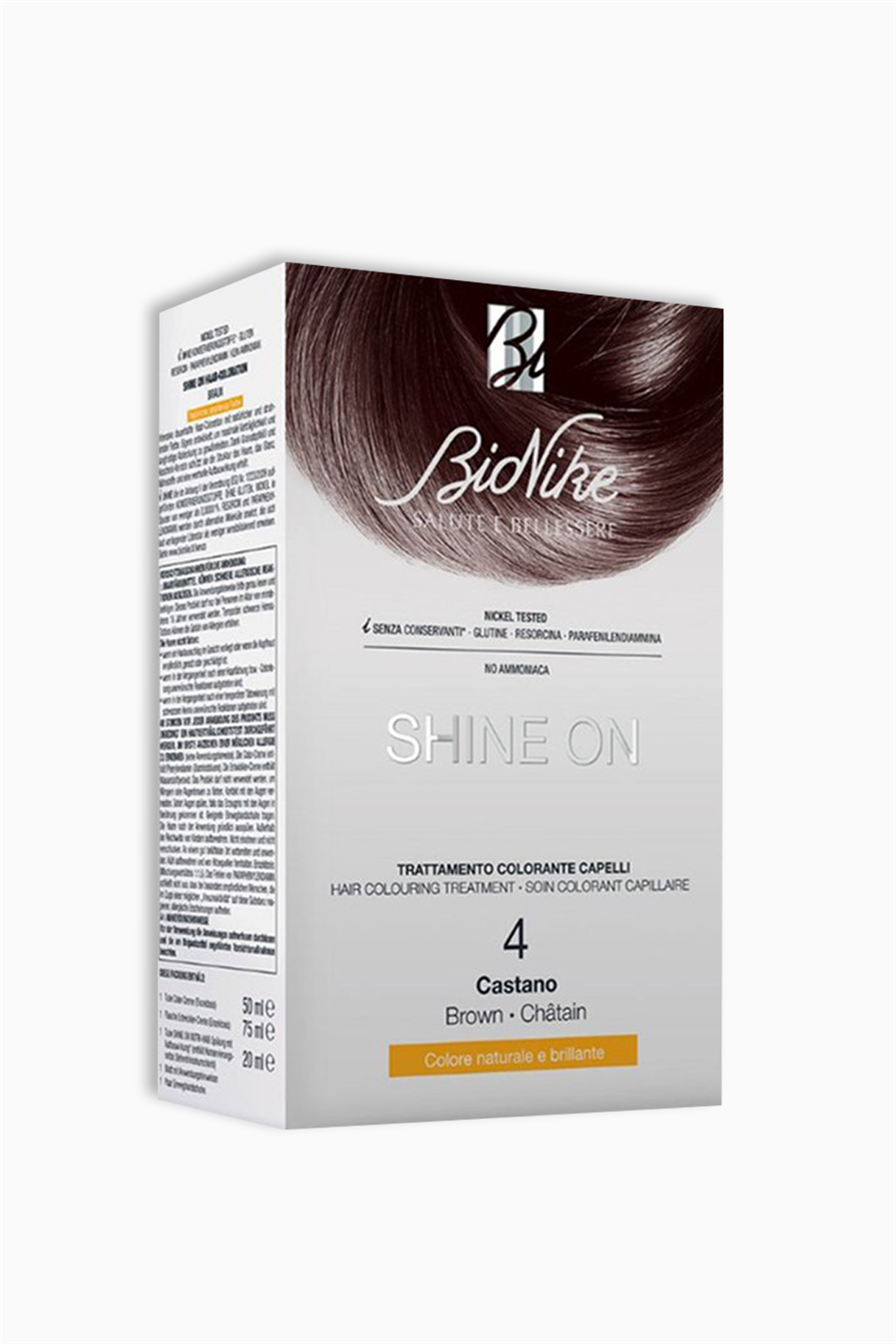 Bionik Shine On Haır Colurıng Treatment No:4 Brown | Bionike | Bionik Shine On Haır Colurıng Treatment No:4 Brown