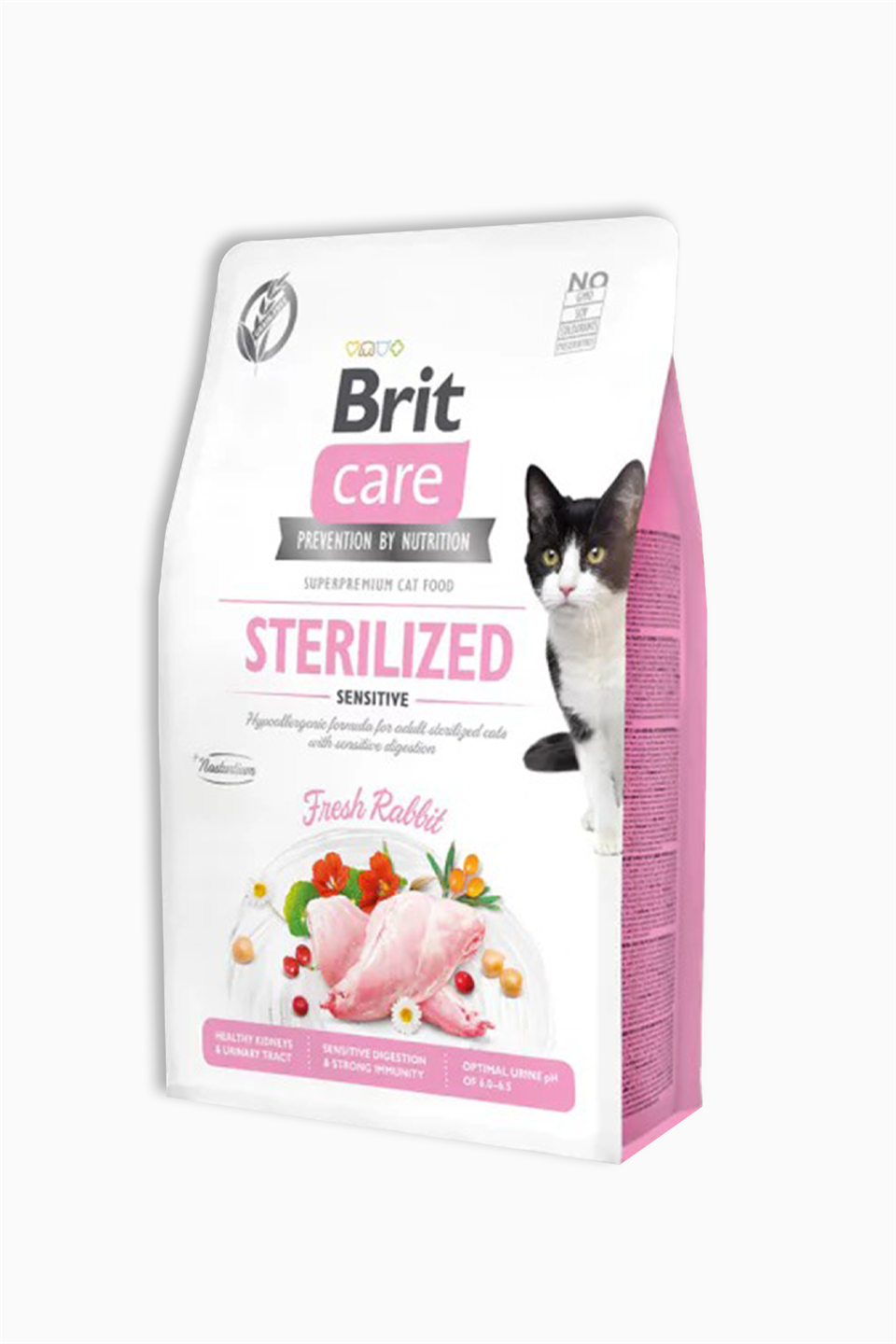 Brit Care Hypo-Allergenic Sindirim Sistemi Destekleyici Tahılsız Kısırlaştırılmış Kedi Maması 2Kg | Brit | Brit Care Hypo-Allergenic Sindirim Sistemi Destekleyici Tahılsız Kısırlaştırılmış Kedi Maması 2Kg