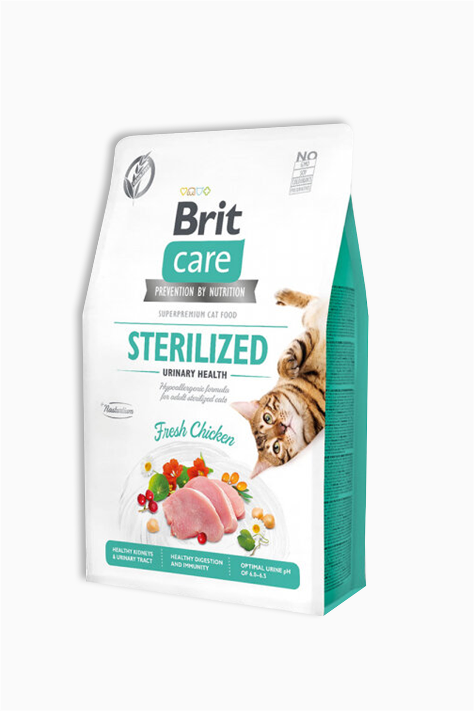 Brit Care Hypo-Allergenic Üriner Sistem Sağlığı İçin Tahılsız Kısırlaştırılmış Kedi Maması 2 Kg | Brit | Brit Care Hypo-Allergenic Üriner Sistem Sağlığı İçin Tahılsız Kısırlaştırılmış Kedi Maması 2 Kg
