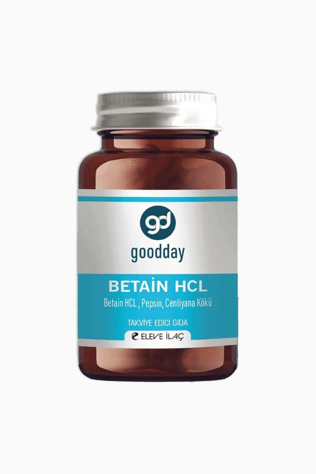 Goodday Betain HCL Pepsin 60 Kapsül