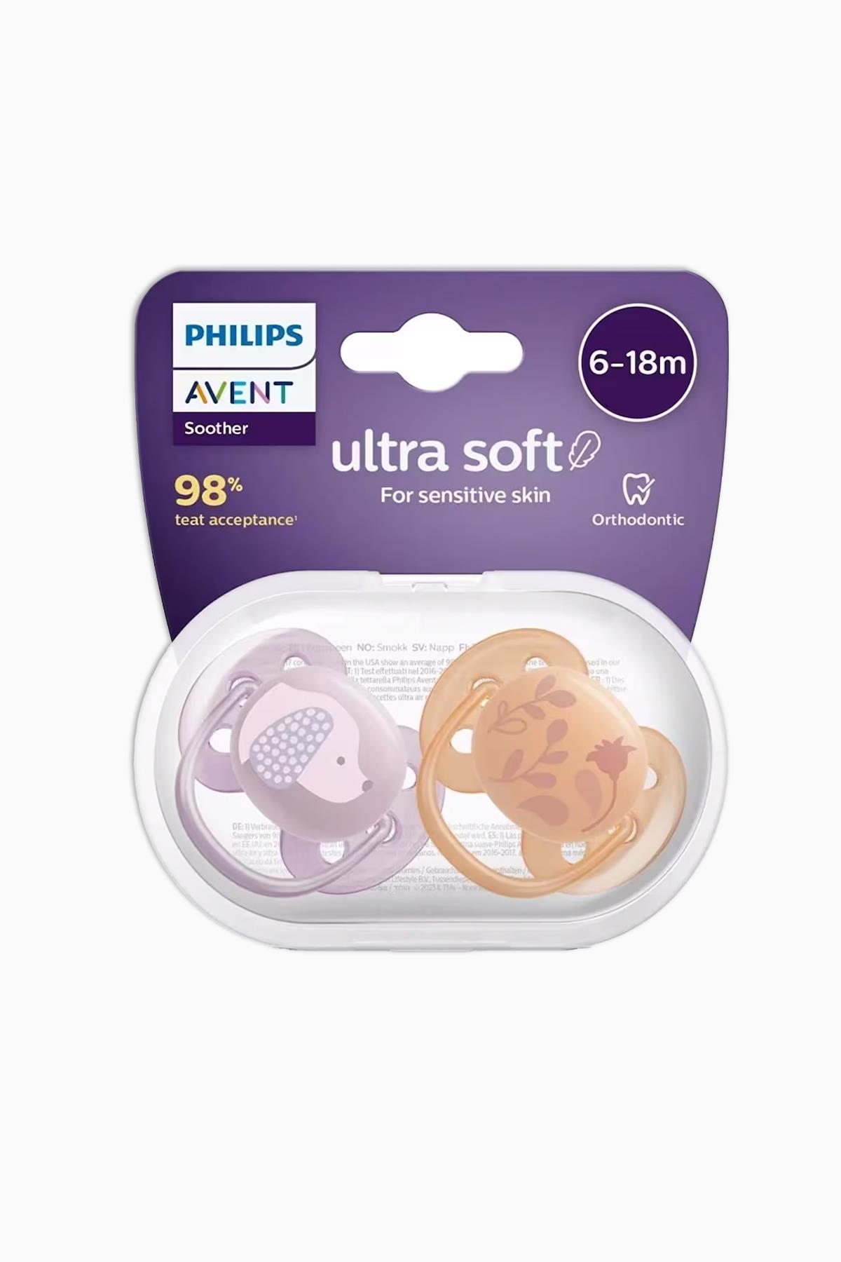 Philips Avent Scf091/18 Ultra Soft 6-18 Kız Emzik