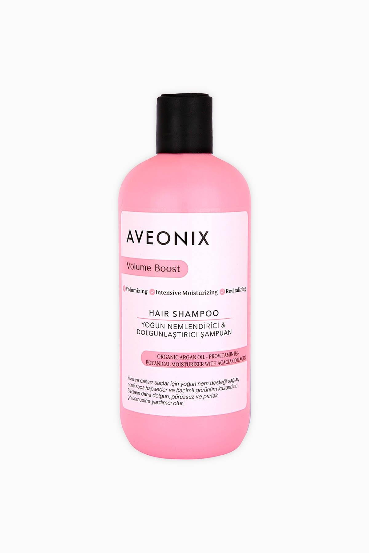 Aveonix Volume Boost Yoğun Nemlendirici ve Dolgunlaştırıcı Şampuan 350 ml