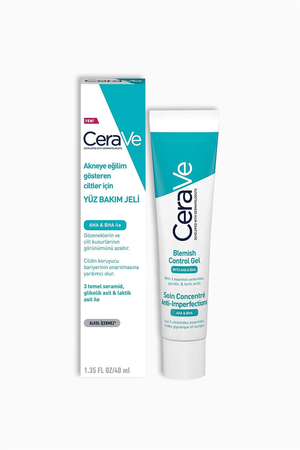 Cerave Akneye Eğilimli Ciltler İçin Yüz Bakım Jeli 40 ml | Cerave | Cerave Akneye Eğilimli Ciltler İçin Yüz Bakım Jeli 40 ml