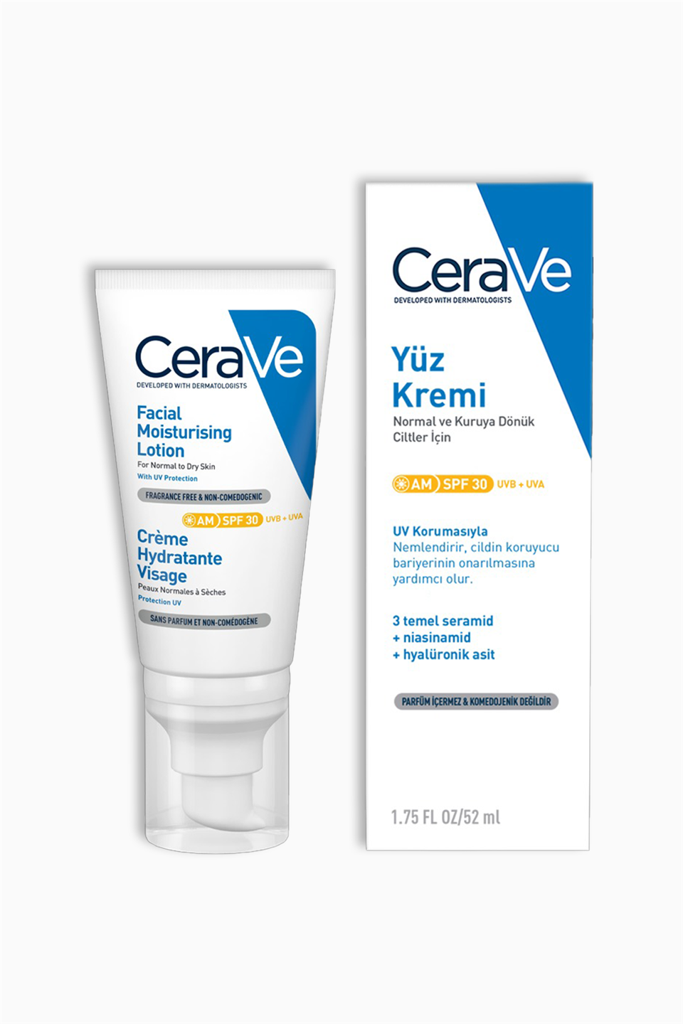 Cerave Nemlendirici Yüz Kremi Spf30 52 Ml | Cerave | Cerave Nemlendirici Yüz Kremi Spf30 52 Ml
