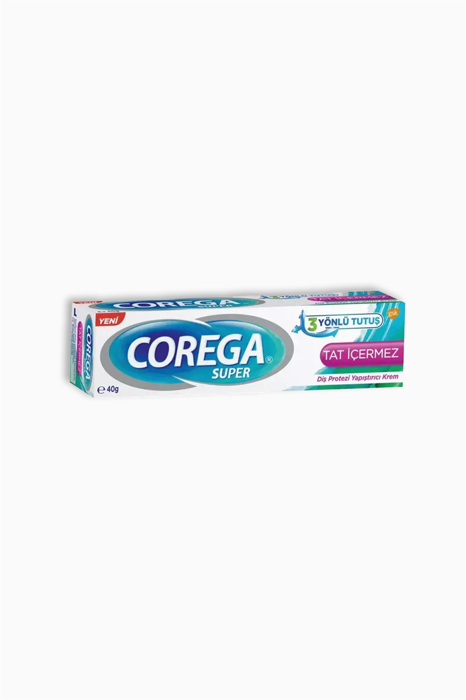 Corega Super Protez Yapıştırıcı Tat İçermez Krem 40 gr | Corega | Corega Super Protez Yapıştırıcı Tat İçermez Krem 40 gr