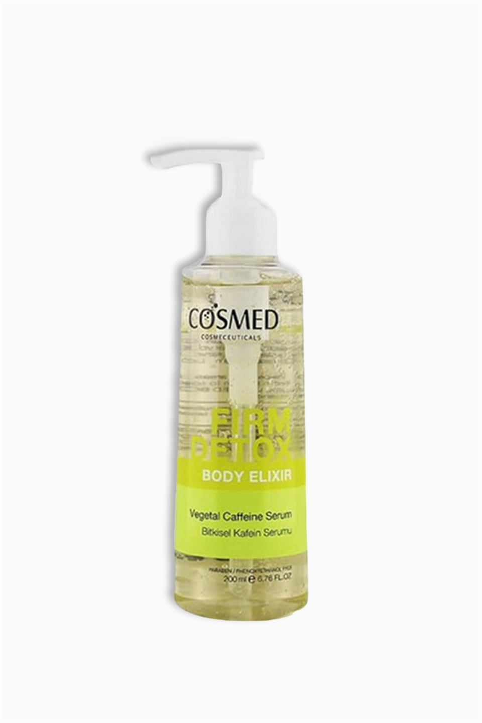 Cosmed Firm Detox Body Elixir Bitkisel Kafein Serumu 200 Ml - Gece Vücut Bakımı | Cosmed | Cosmed Firm Detox Body Elixir Bitkisel Kafein Serumu 200 Ml - Gece Vücut Bakımı