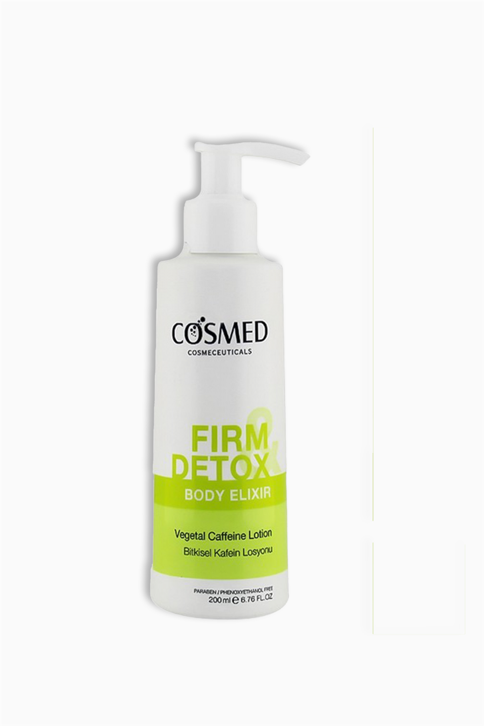 Cosmed Firm Detox Body Elixir Bitkisel Kafein Losyonu 200 Ml - Gündüz Vücut Bakımı | Cosmed | Cosmed Firm Detox Body Elixir Bitkisel Kafein Losyonu 200 Ml - Gündüz Vücut Bakımı
