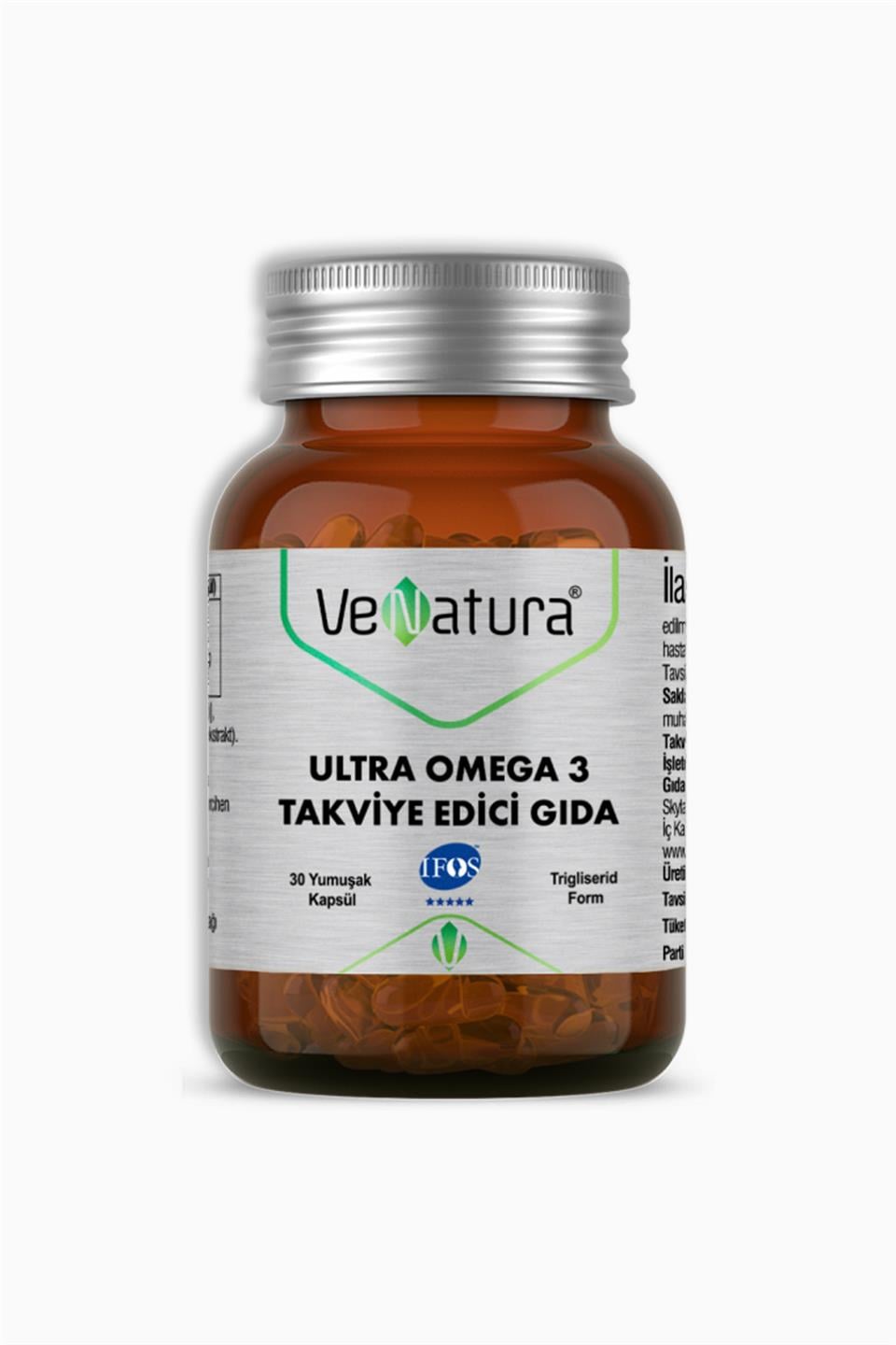 Venatura Omega-3 1600 mg 30 Kapsül
