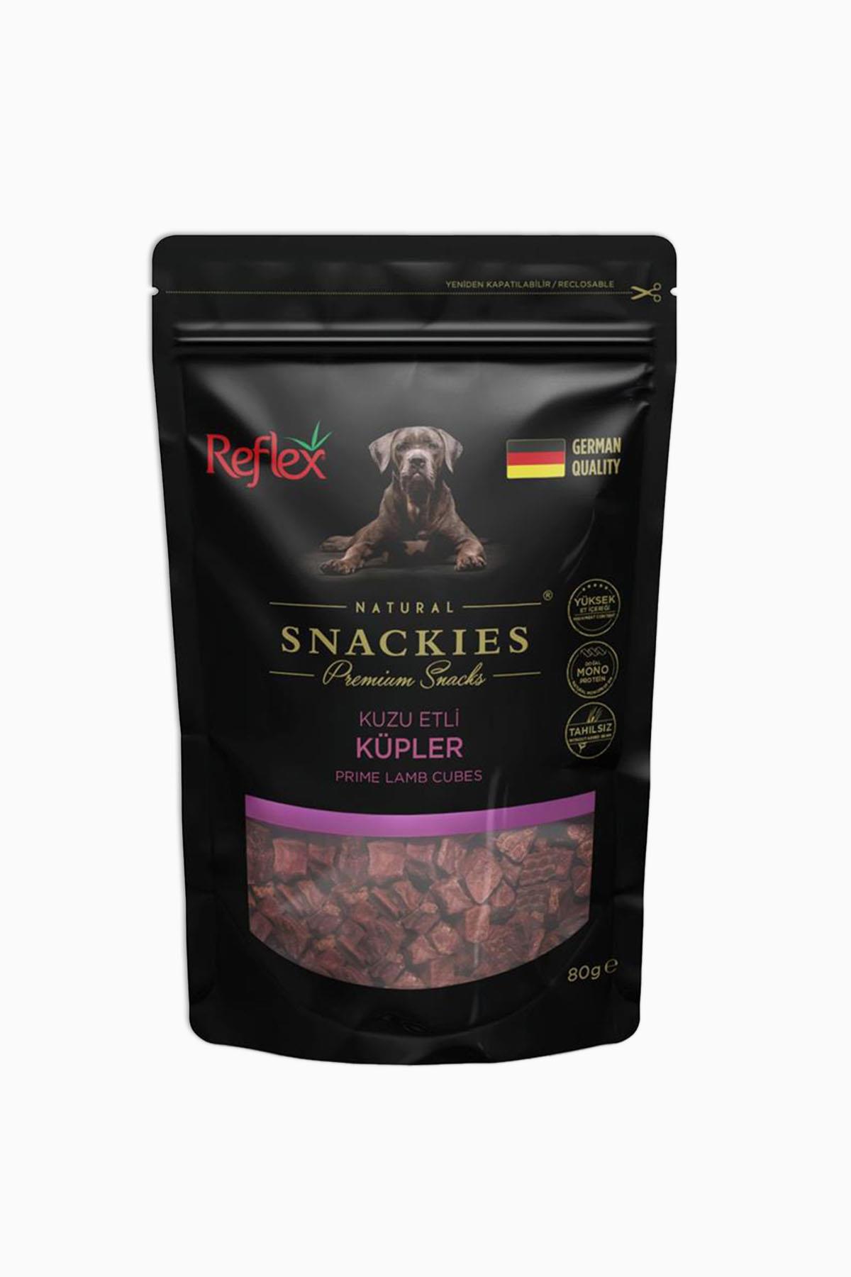 Reflex Snackies Kuzu Etli Küpler 80 Gr