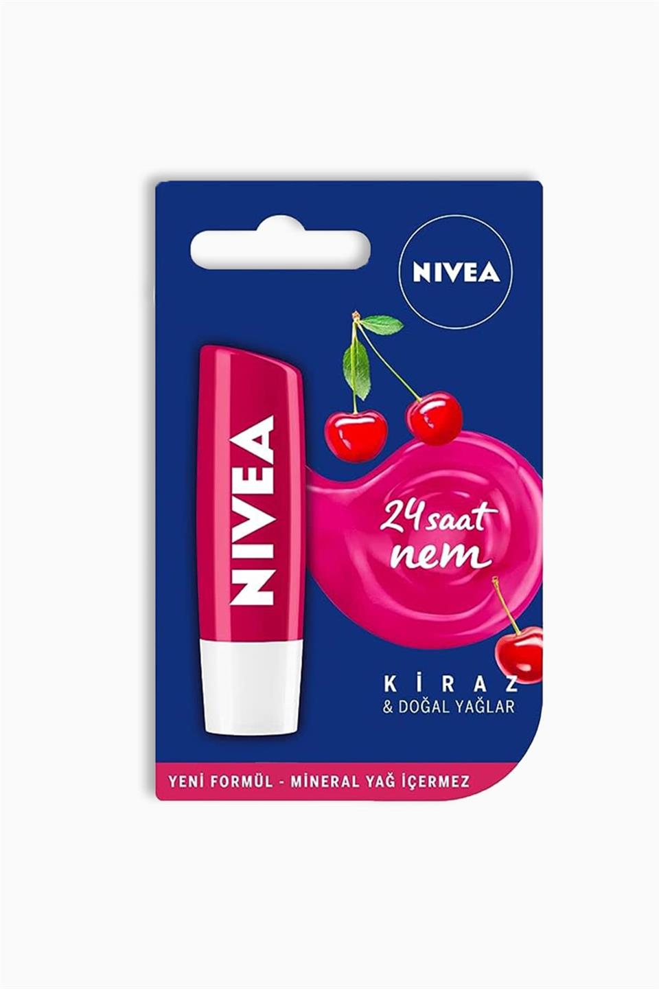Nivea Lip Stick Kiraz 24 Saat Nem