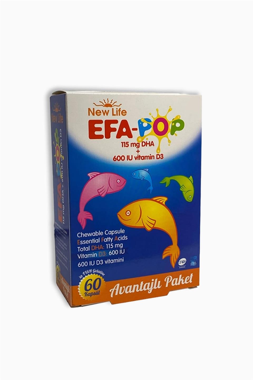 New Life Efa-Pop 60 Kapsül