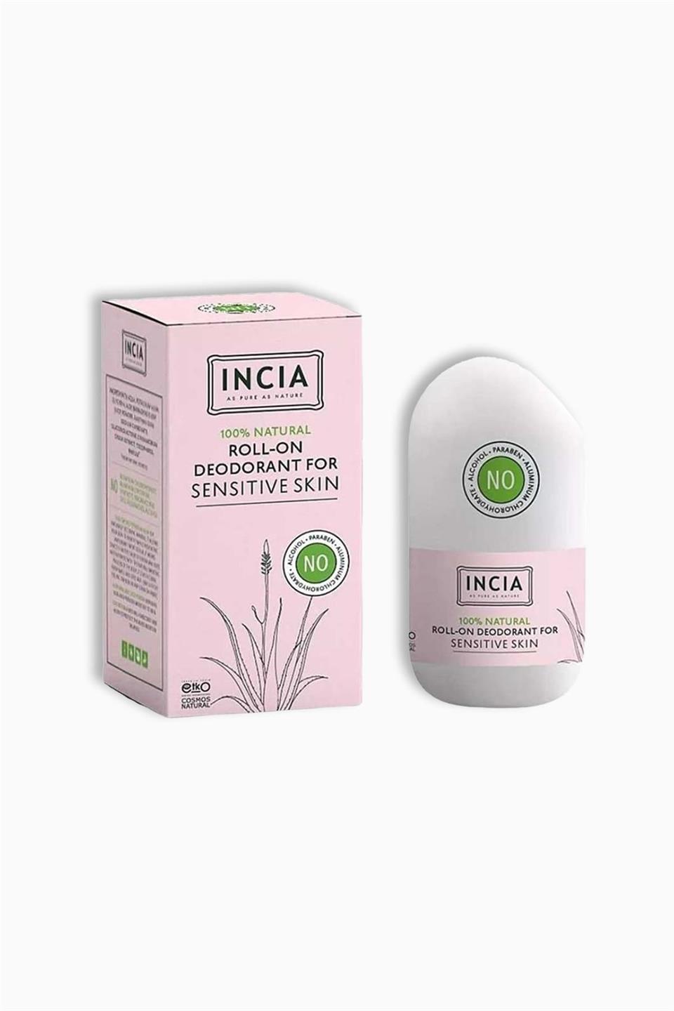Incia Doğal Roll-On Deodorant Sensitive Skin 50 ml