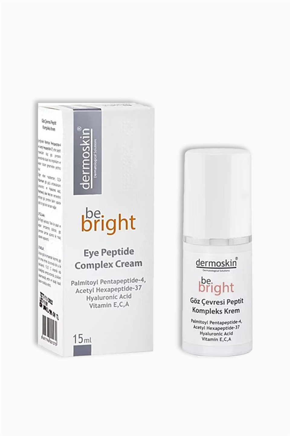 Dermoskin Be Bright Göz Çevresi Krem Peptit Kompleks 15 ml | Dermoskin | Dermoskin Be Bright Göz Çevresi Krem Peptit Kompleks 15 ml