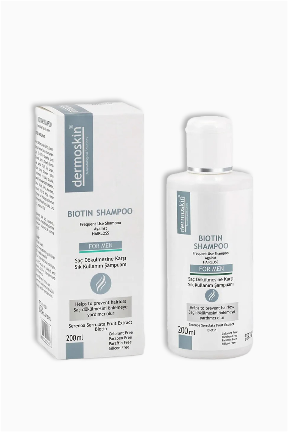 Dermoskin Biotin Şampuan Erkekler İçin 200 Ml | Dermoskin | Dermoskin Biotin Şampuan Erkekler İçin 200 Ml