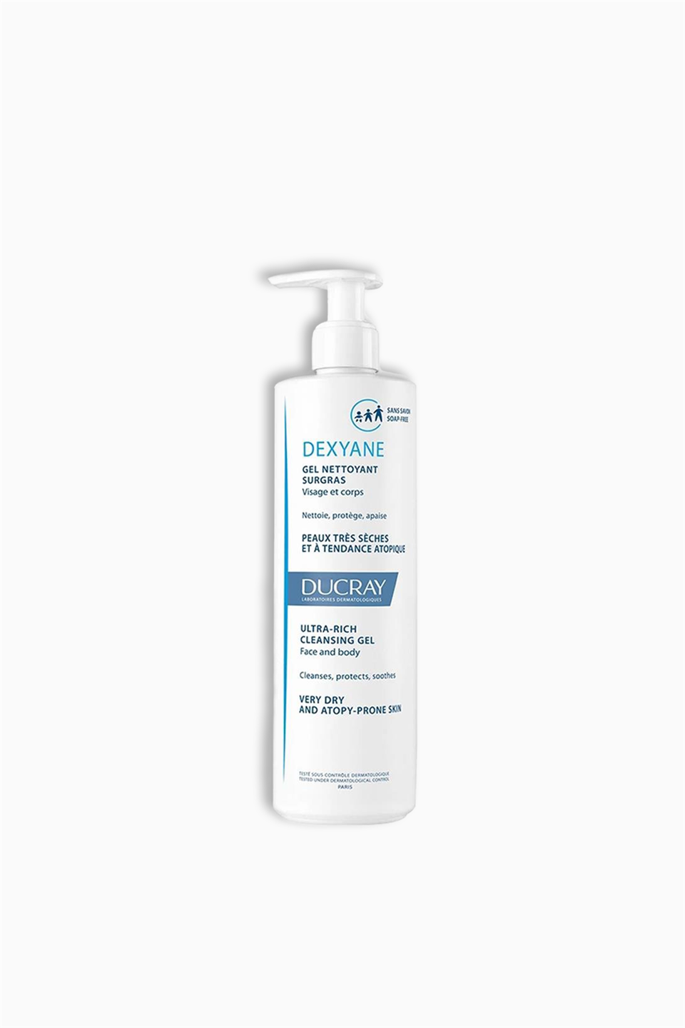 Ducray Dexyane Gel Nettoyant Ultra Rich Cleansing Gel 400 ml | Ducray | Ducray Dexyane Gel Nettoyant Ultra Rich Cleansing Gel 400 ml