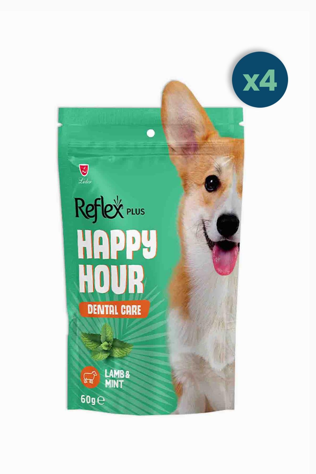 Reflex Happy Hour Ağız Ve Diş Sağlığı İçin Köpek Ödül Maması 60 G 4 Adet