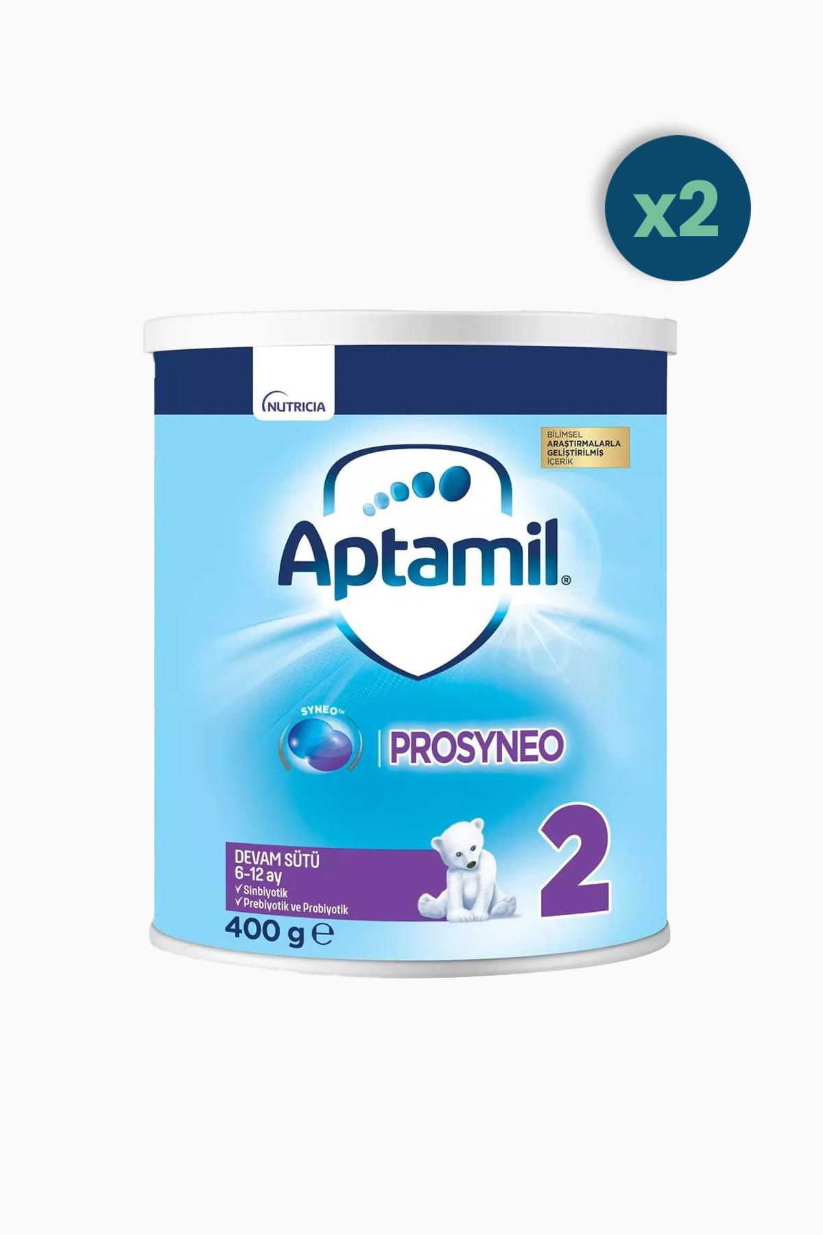 Aptamil Prosyneo 2 Devam Sütü 400 gr 2 Adet