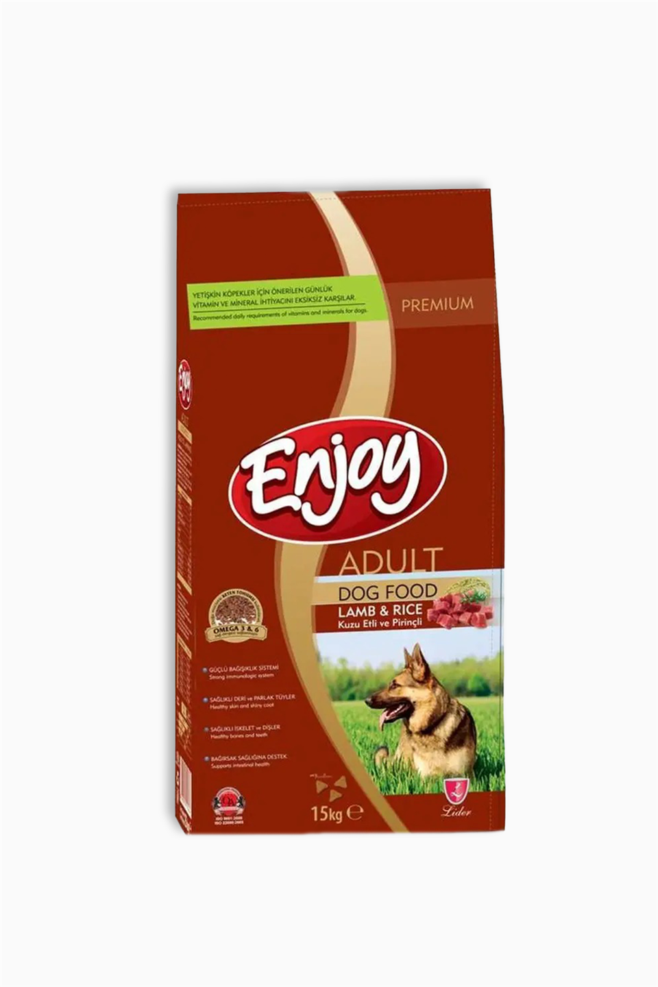 Enjoy Kuzu Etli & Pirinçli Yetişkin Köpek Maması 15 Kg | Enjoy | Enjoy Kuzu Etli & Pirinçli Yetişkin Köpek Maması 15 Kg