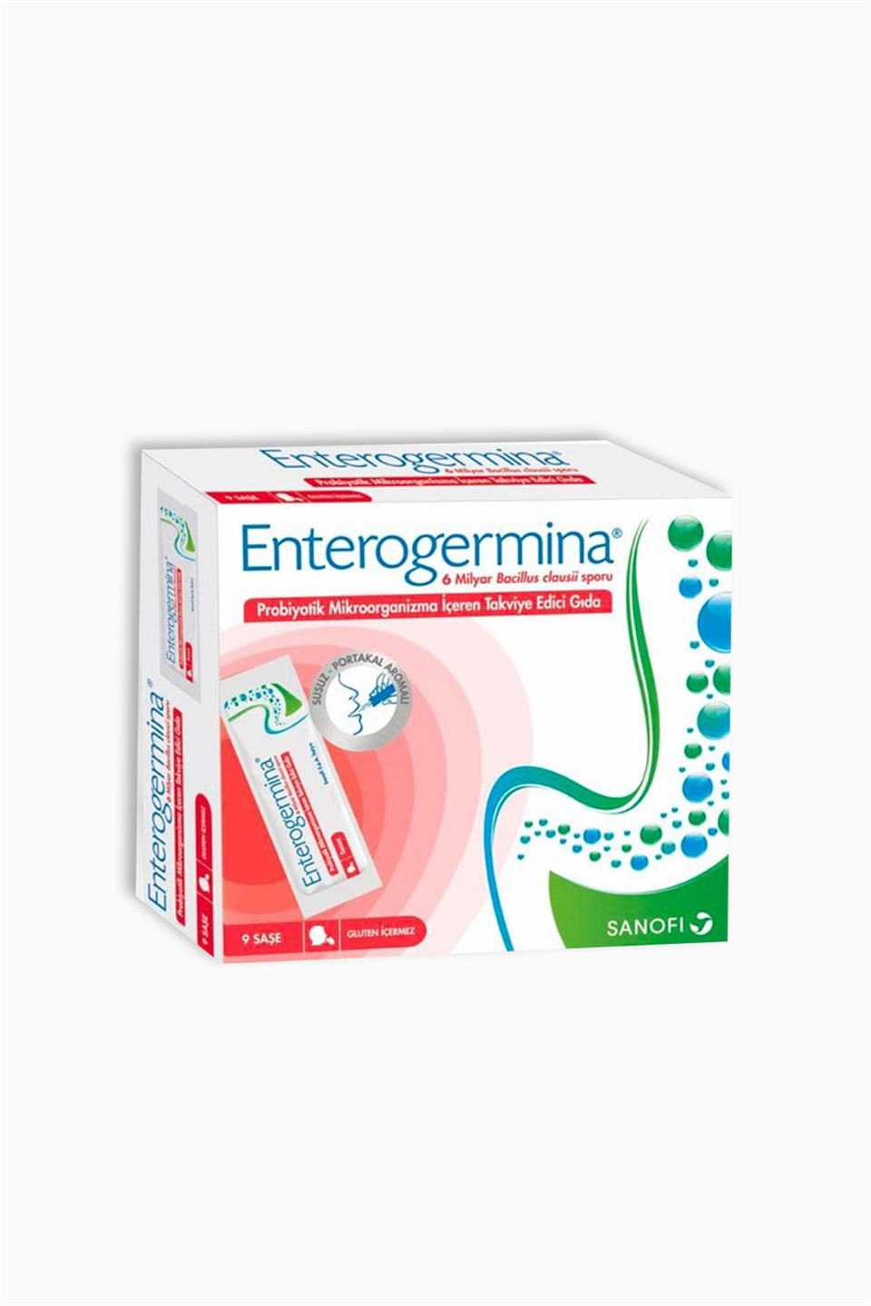 Enterogermina Yetişkin 6 Milyar 9 Saşe | Enterogermina | Enterogermina Yetişkin 6 Milyar 9 Saşe - Farmakozmetika