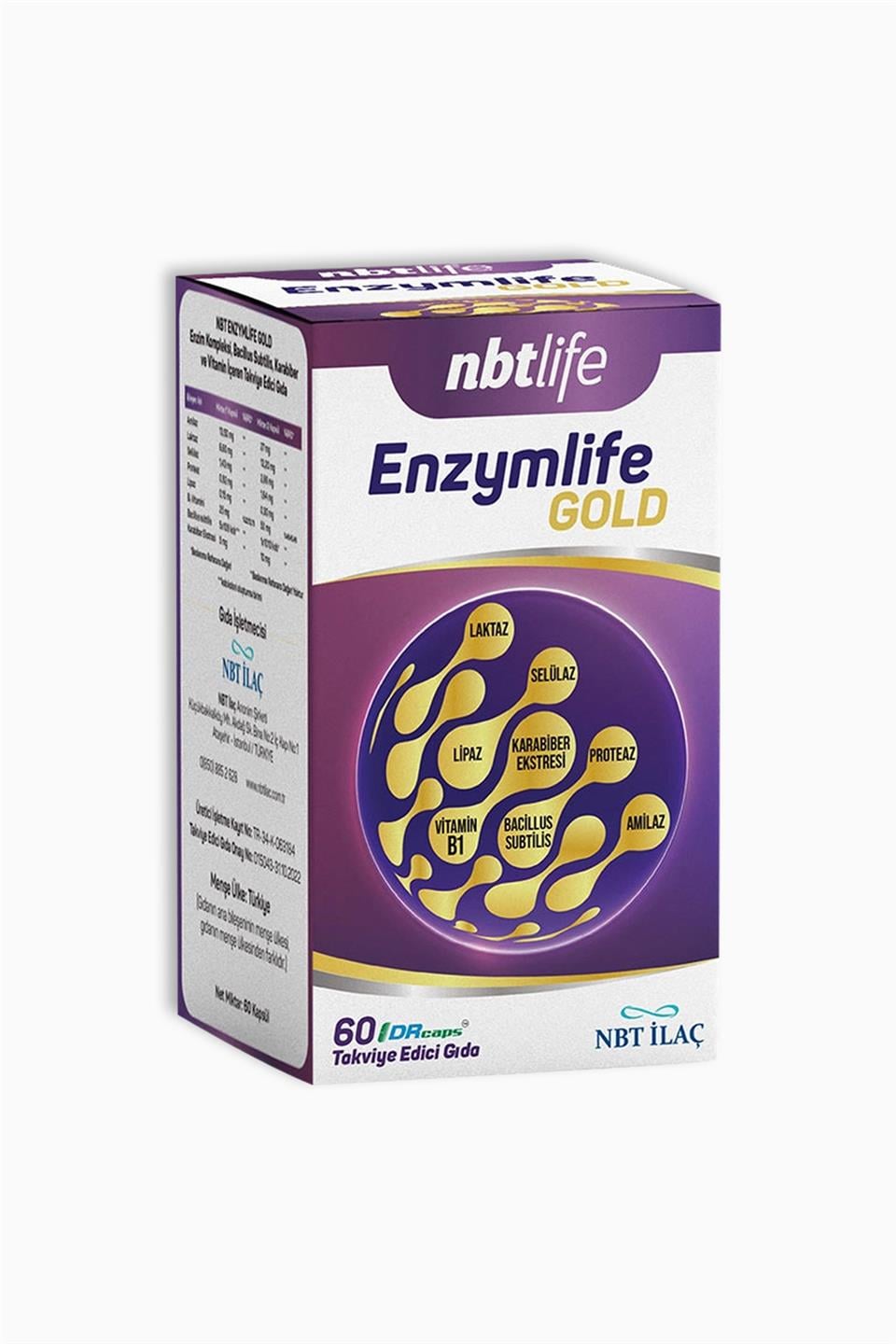 Nbt Life Enzymlife Gold 60 Tablet