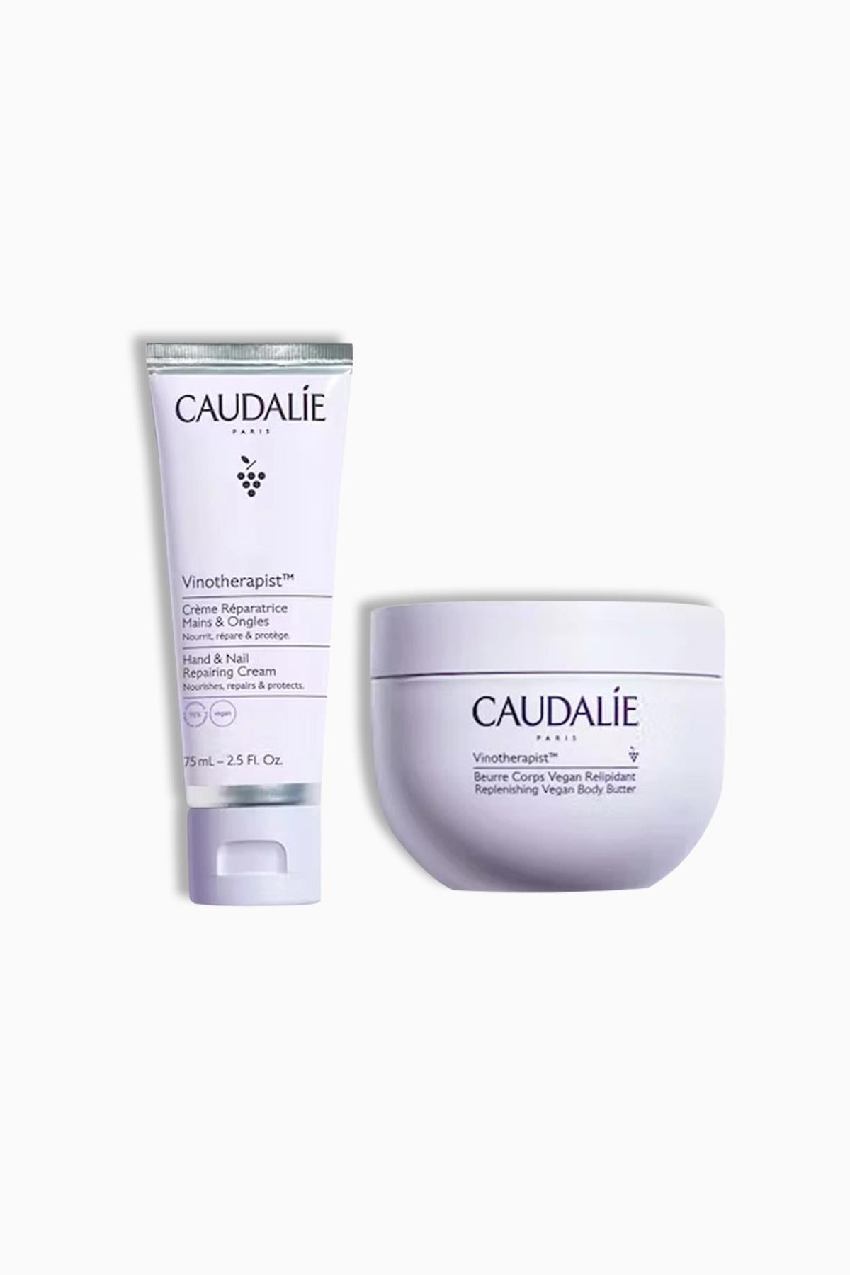Caudalie Vinoterapist Vegan Vücut Yağı Seti Noel - Balm 250 ml + El Kremi 75 ml
