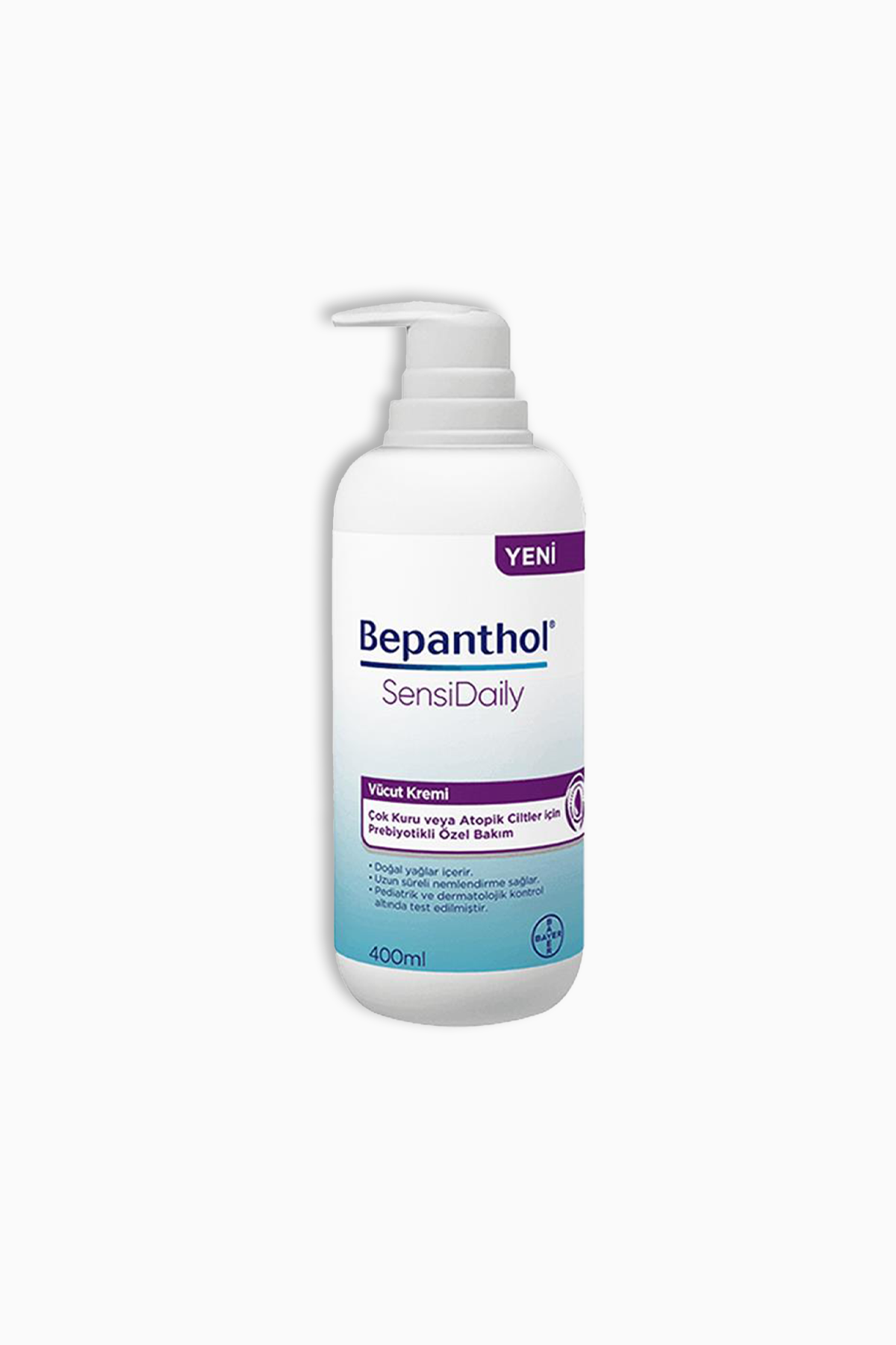 Bepanthol Sensidaily Pompalı Vücut Kremi 400 ml