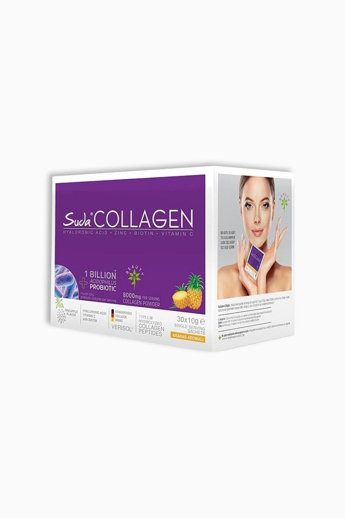 Suda Collagen Probiotic Pineapple 10 gr x 30 Saşe