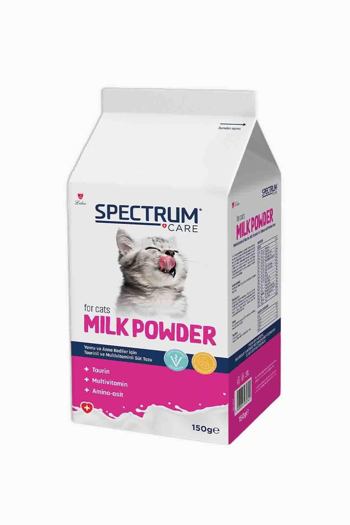 Spectrum Care Yavru Kediler için Taurin ve Multivitaminli Süt Tozu 150 gr