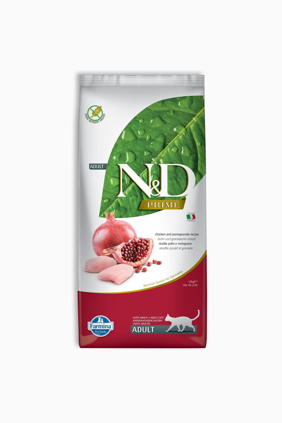 N&D Prıme Tahılsız Tavuk & Nar Kıtten 10 Kg