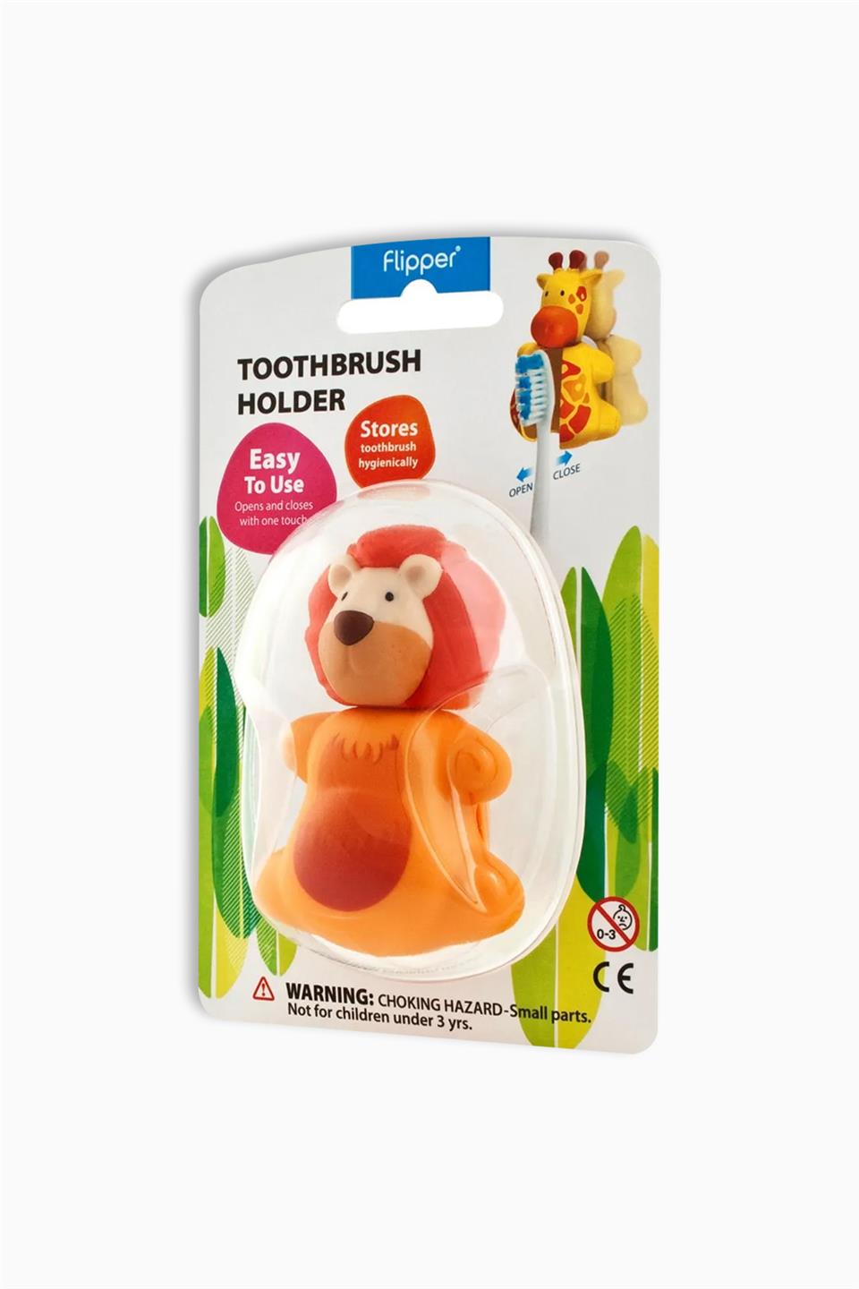 Flipper Diş Firçası Kabı-Aslan | Rocs | Flipper Diş Firçası Kabı-Aslan