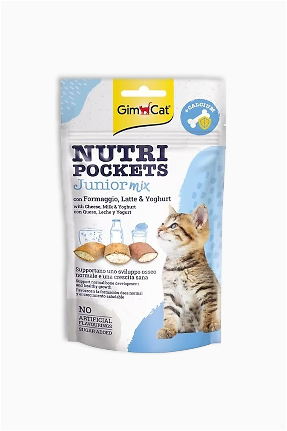Gimcat Nutripockets Junior Mix Kedi Ödülü 60 Gr | Keypet | Gimcat Nutripockets Junior Mix Kedi Ödülü 60 Gr