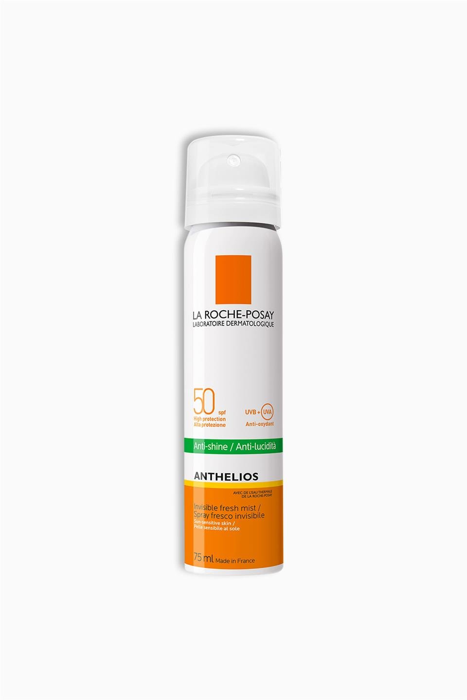 La Roche Posay Anthelios Anti-Brillance SPF50 Mist Spray 75 ml | La Roche Posay | La Roche Posay Anthelios Anti-Brillance SPF50 Mist Spray 75 ml