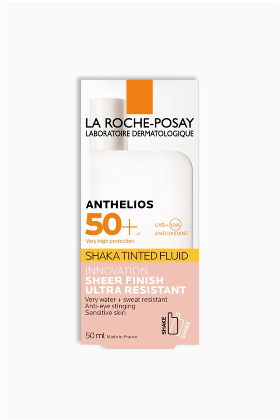 La Roche Posay Anthelios Shaka Tinted Fluid SPF50+ 50 ml | La Roche Posay | La Roche Posay Anthelios Shaka Tinted Fluid SPF50+ 50 ml