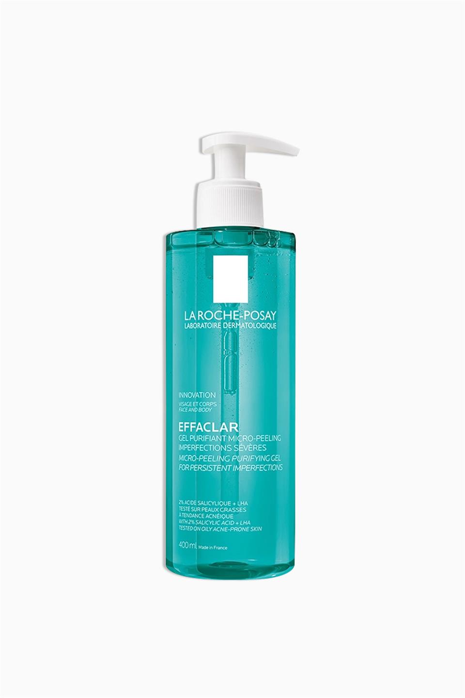 La Roche-Posay Effaclar Micro Peeling Purifying Gel 400 ml | La Roche Posay | La Roche-Posay Effaclar Micro Peeling Purifying Gel 400 ml