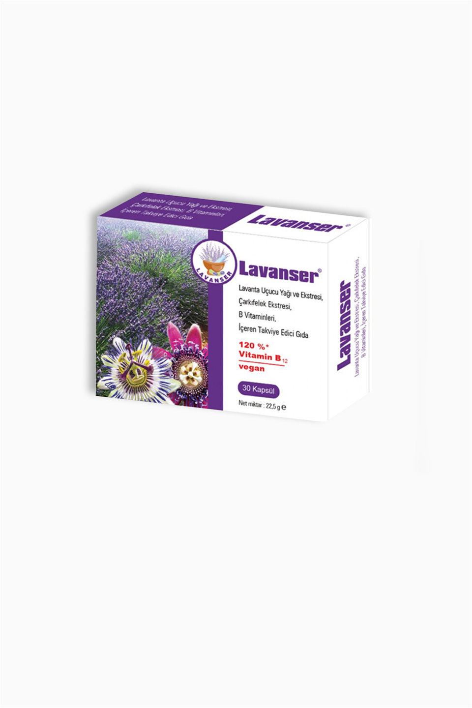 Lavanser 30 Kapsül | RC FARMA | Lavanser 30 Kapsül
