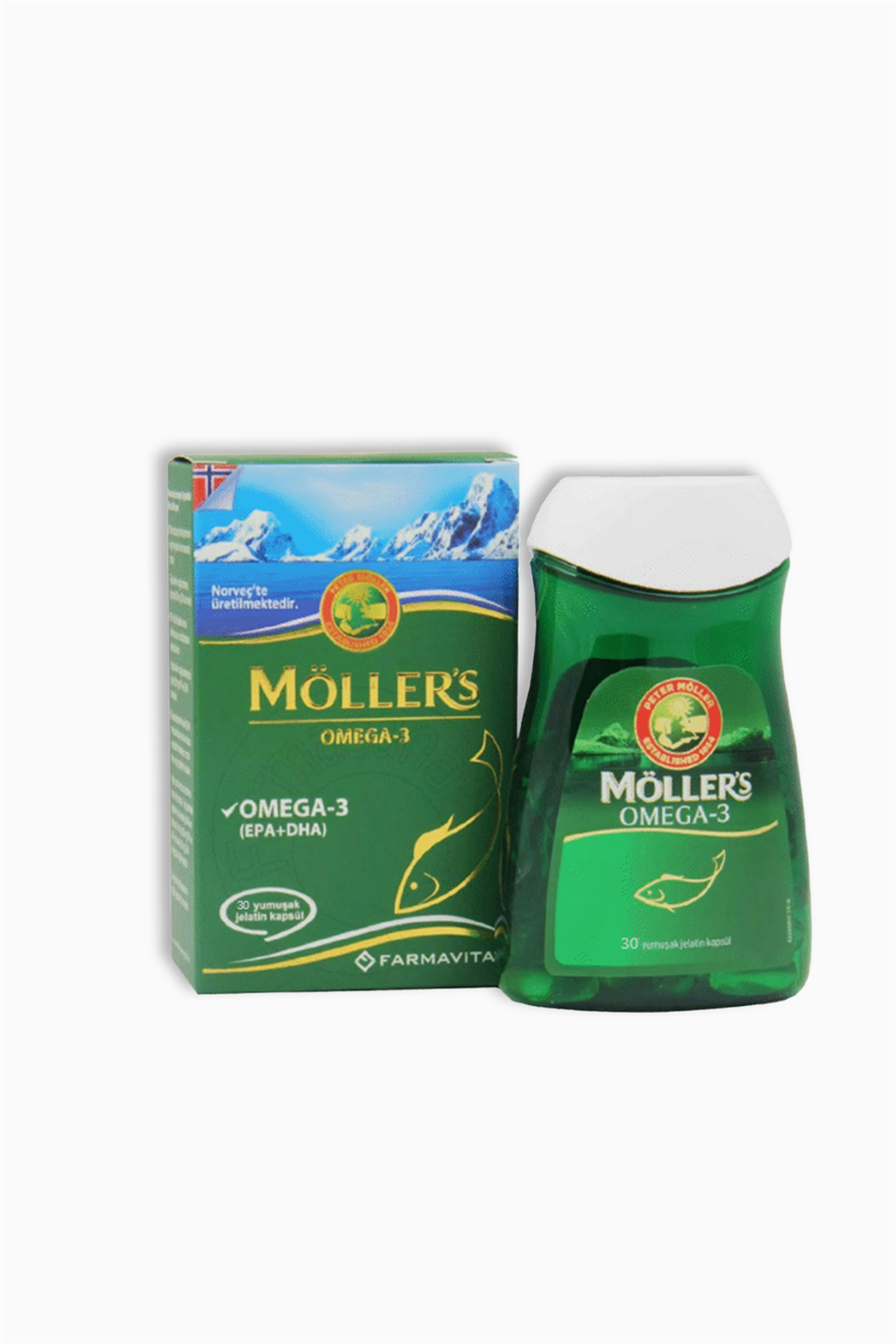 Möller's Omega-3 30 Kapsül | Möller's | Möller's Omega-3 30 Kapsül