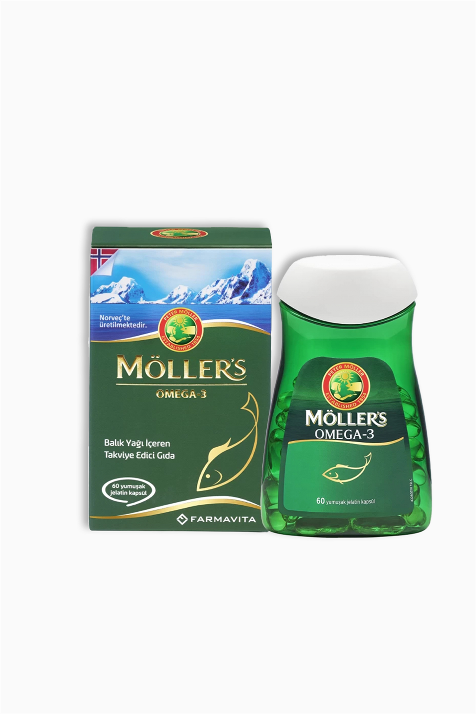 Möller's Omega 3 60 Kapsül | Möller's | Möller's Omega 3 60 Kapsül