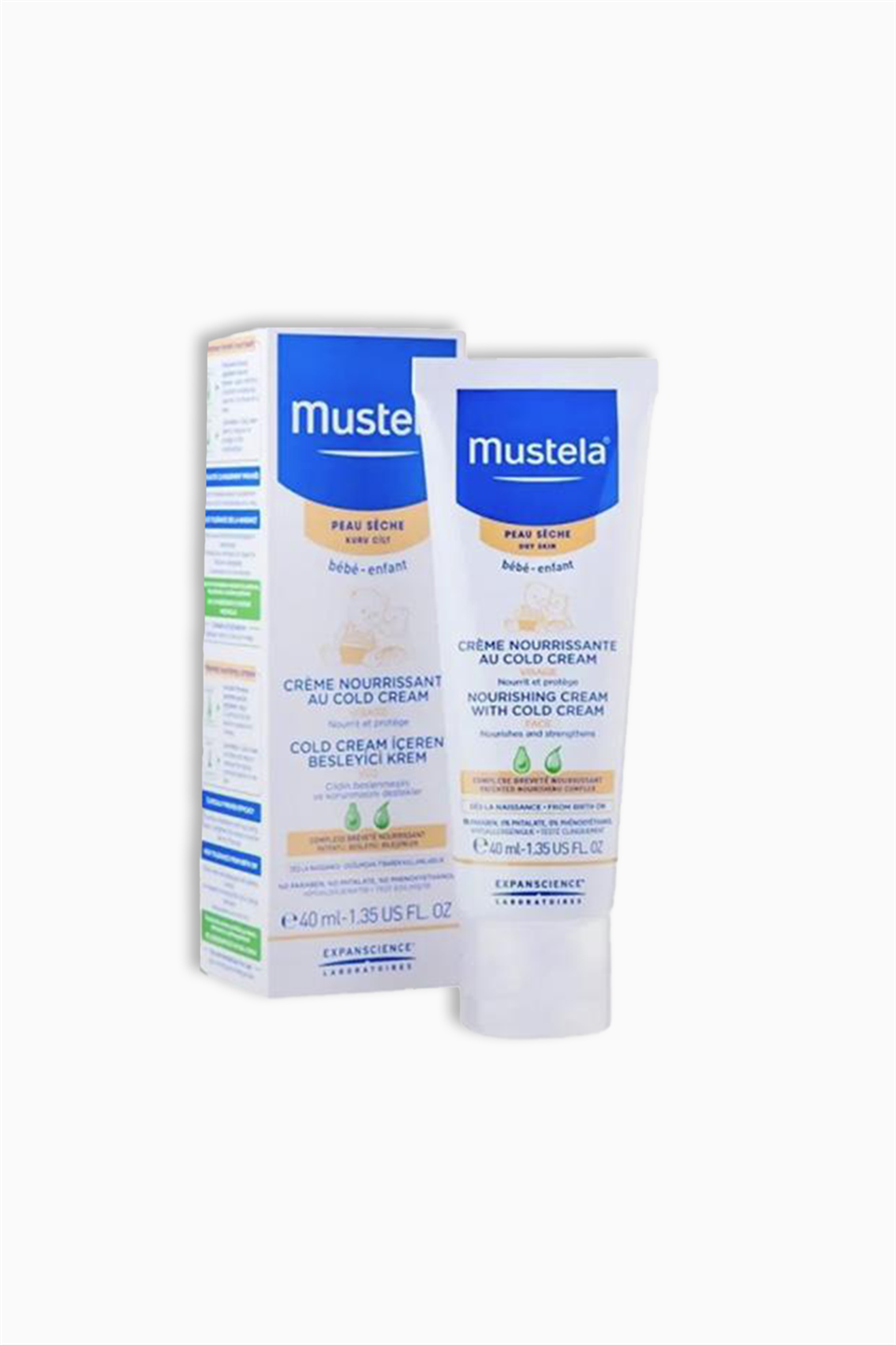 Mustela Cold Cream Nutri-Protective 40ml - Koruyucu Bakım Kremi | Mustela | Mustela Cold Cream Nutri-Protective 40ml - Koruyucu Bakım Kremi